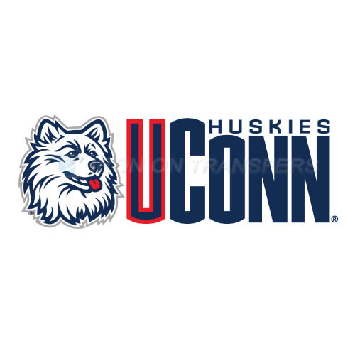 UConn Huskies Iron-on Stickers (Heat Transfers)NO.6657